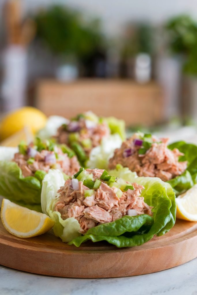 Tuna Salad Lettuce Wraps