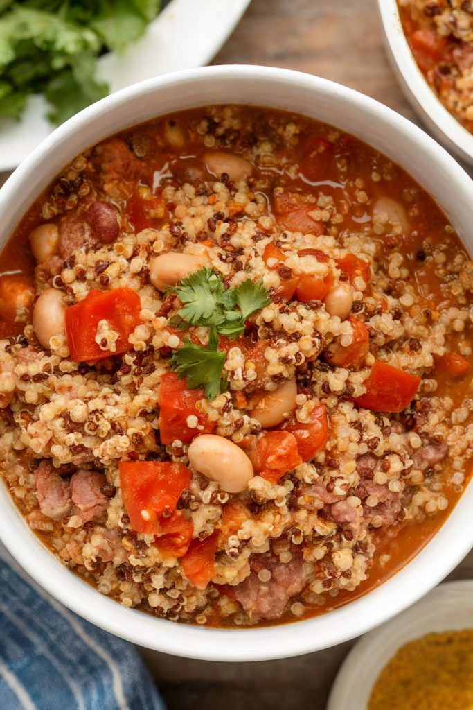 One-Pot Turkey Chili With Quinoa