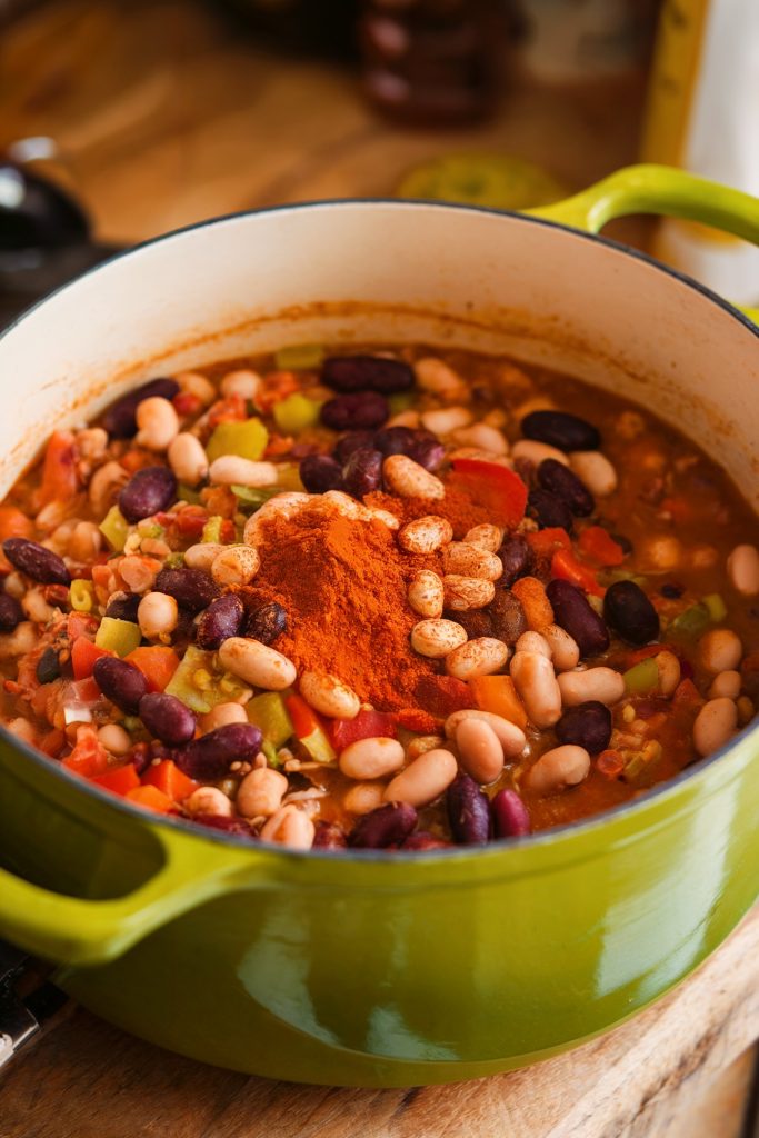  One-Pot Vegetarian Chili