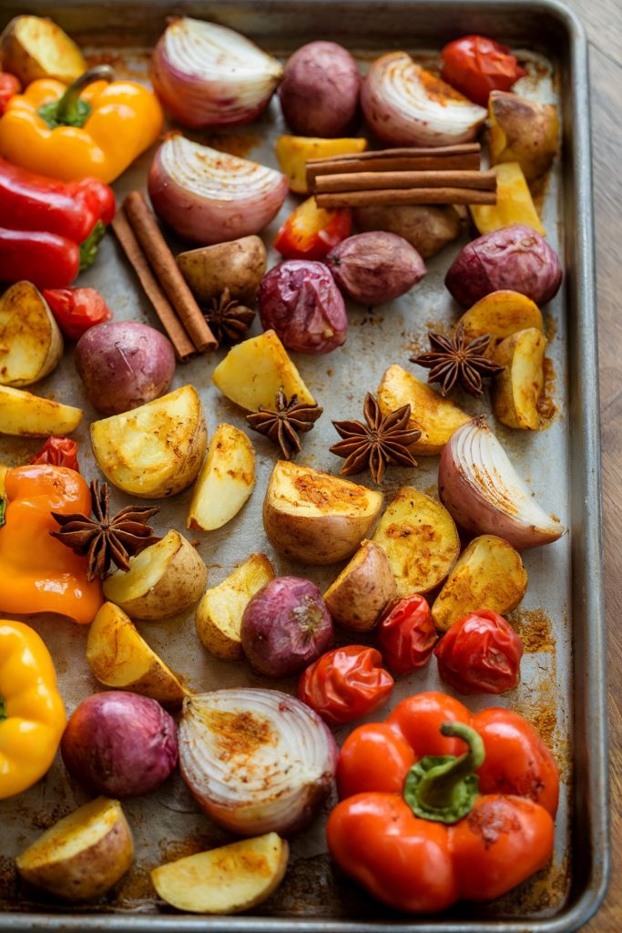 Sheet Pan Vegan Curry