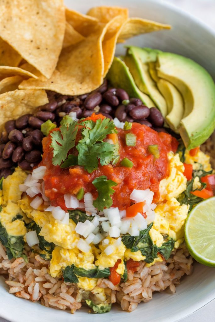 Breakfast Burrito Bowls