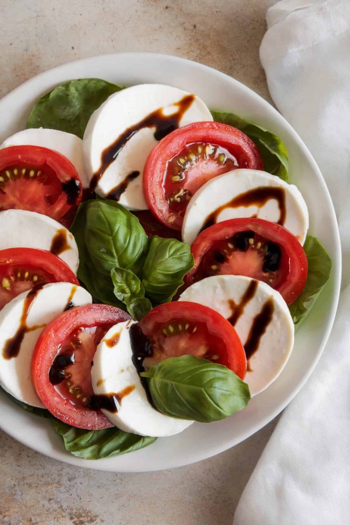 Caprese Salad With Balsamic Glaze