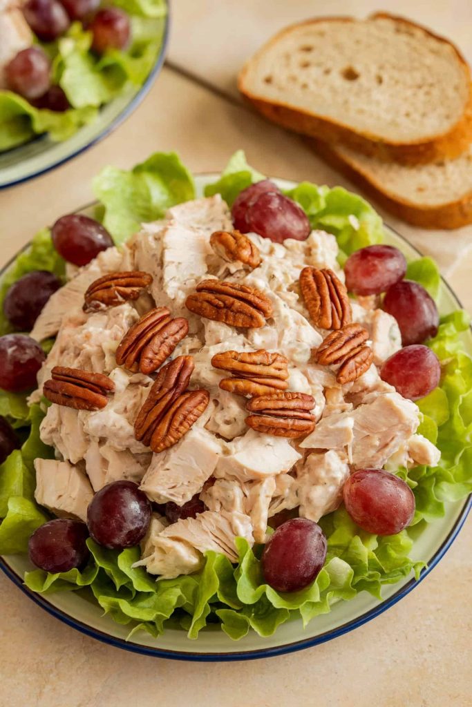 Chicken Salad With Grapes and Pecans