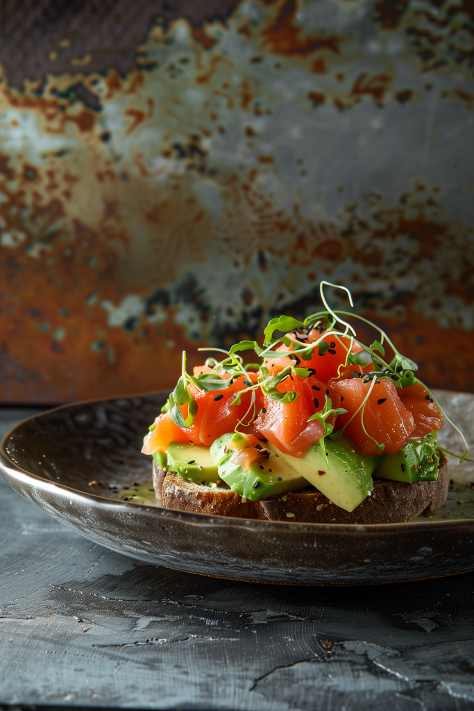 Refreshing Smoked Salmon Keto Avocado Toast