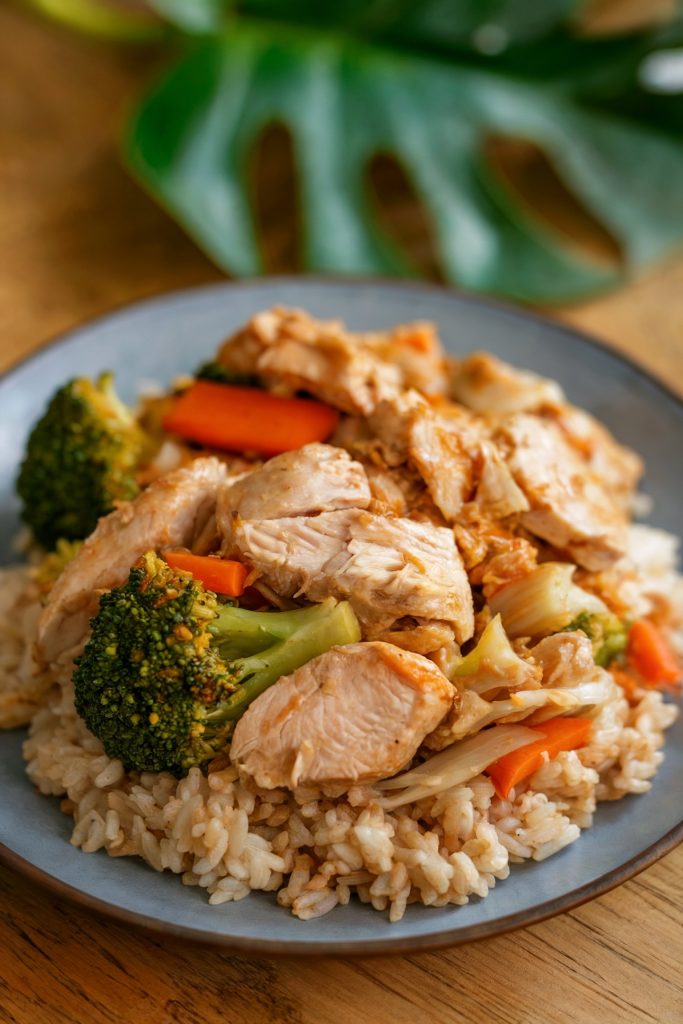 Leftover Chicken Stir-Fry
