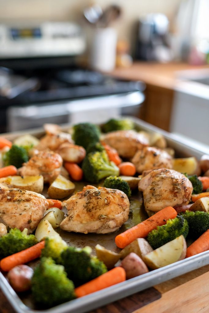 Sheet Pan Chicken and Veggies