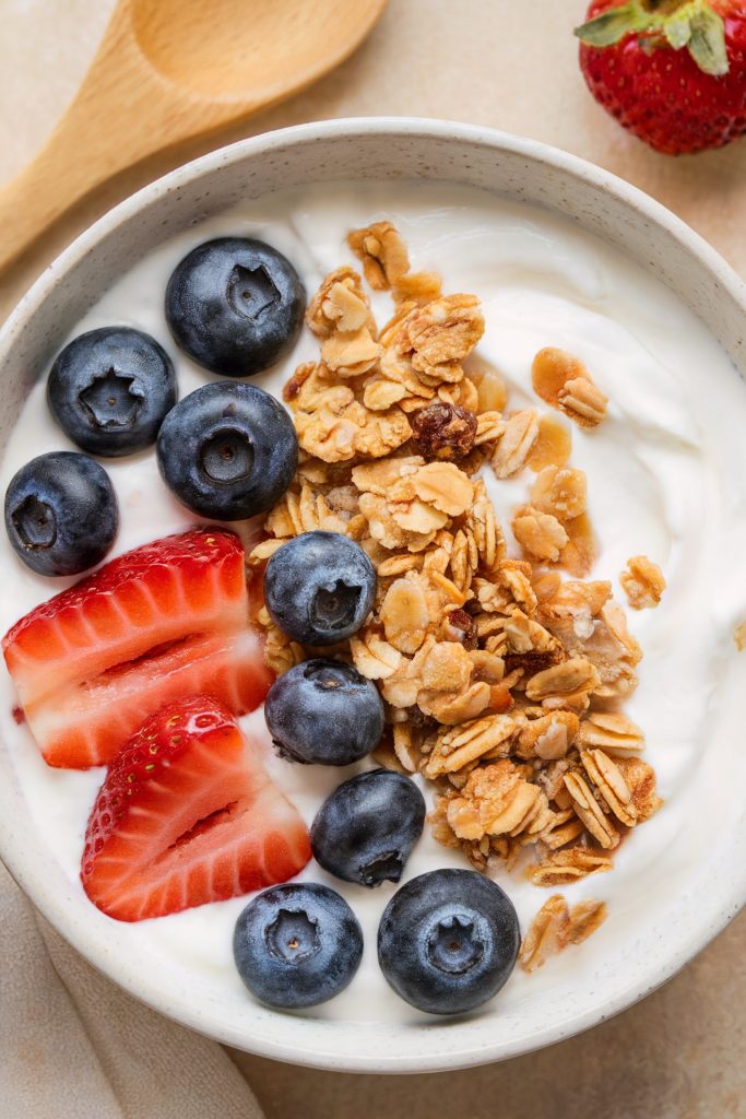Yogurt with Fruit and Granola