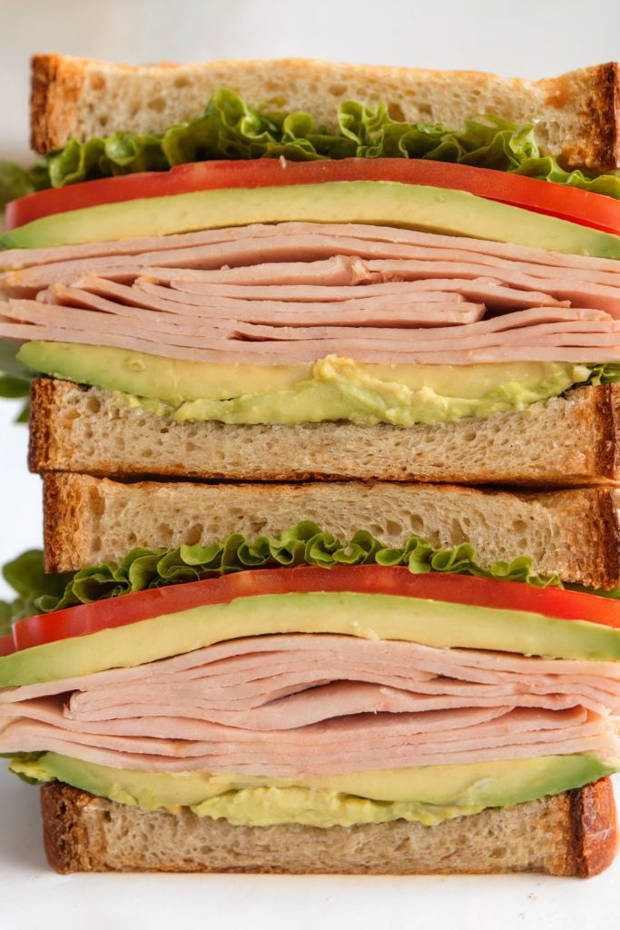 Turkey and Avocado Sandwich