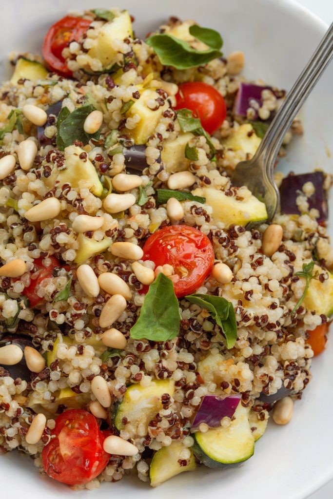 Quinoa Salad with Roasted Vegetables