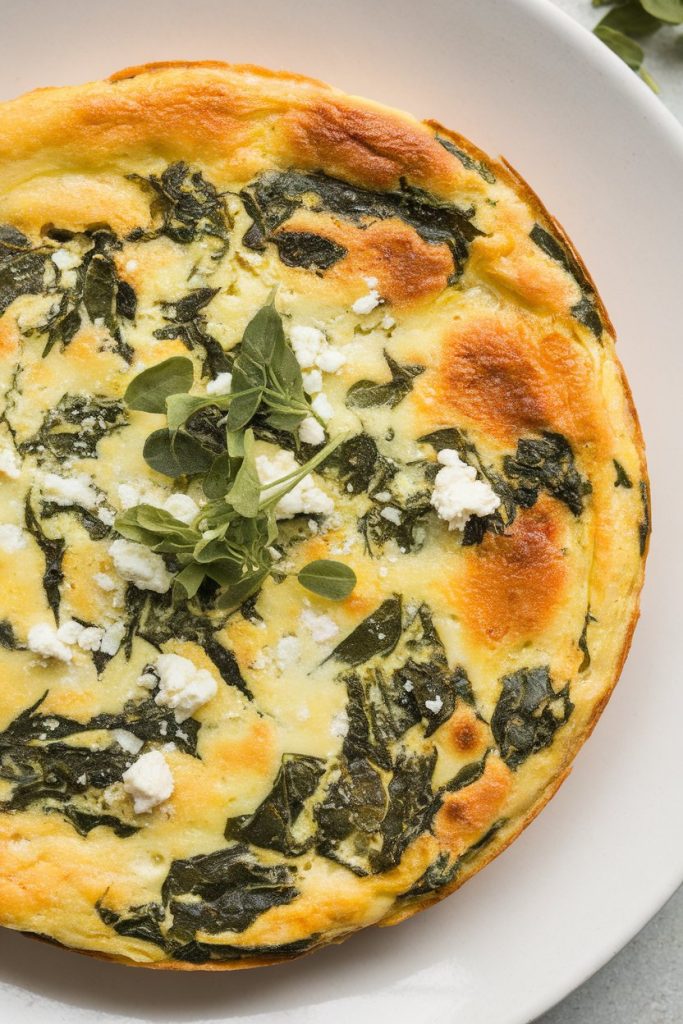 Spinach and Feta Frittata