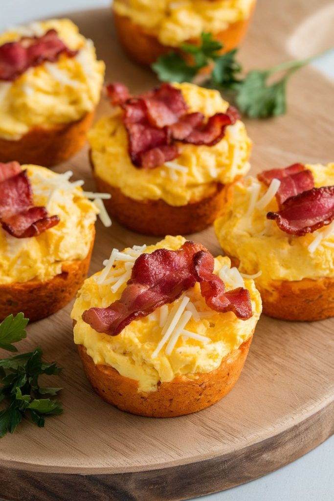 Keto Egg Muffins with Bacon and Cheese