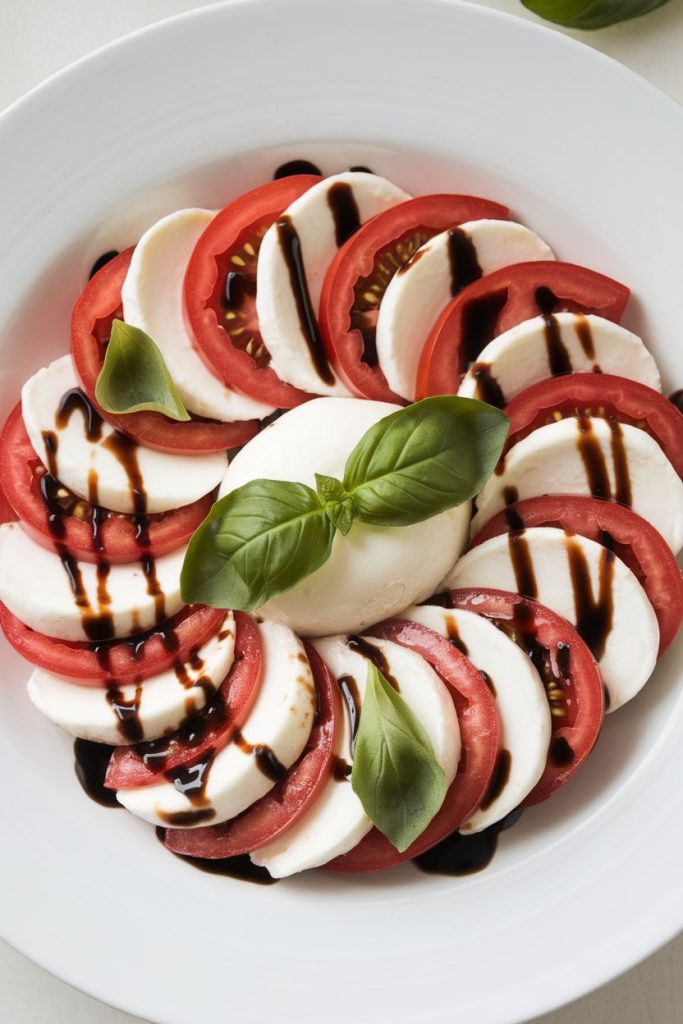 Caprese Salad with Balsamic Glaze