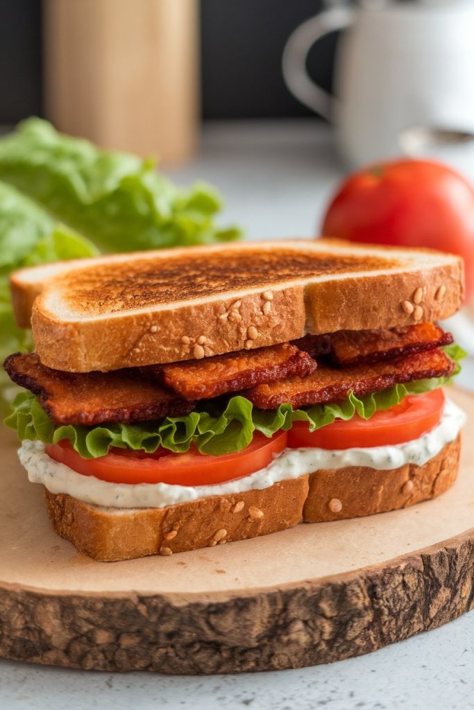 Vegan BLT Sandwich