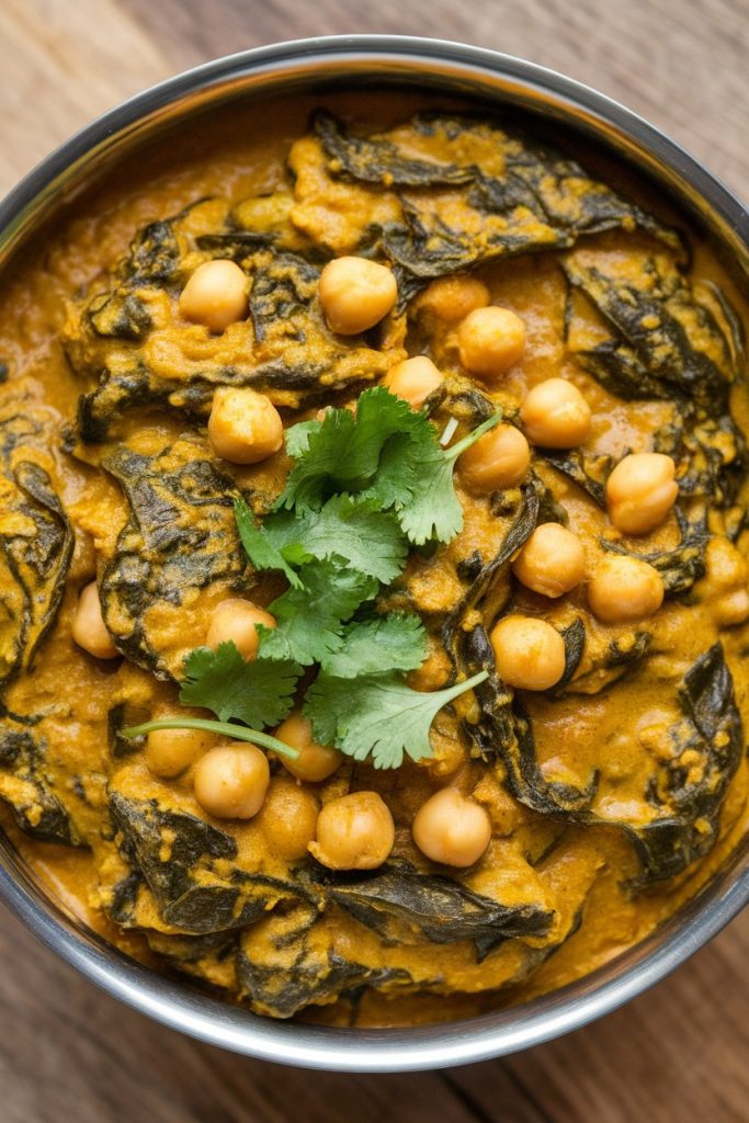 Spinach and Chickpea Curry