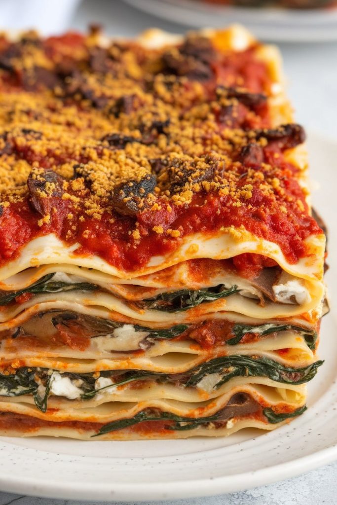 Vegan Lasagna with Tofu Ricotta