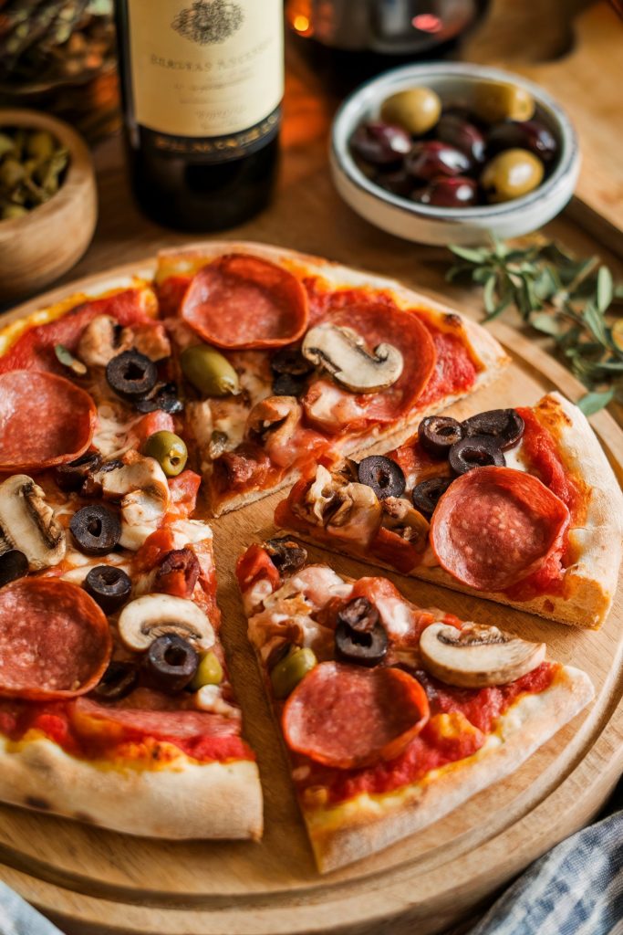 Leftover Homemade Pizza