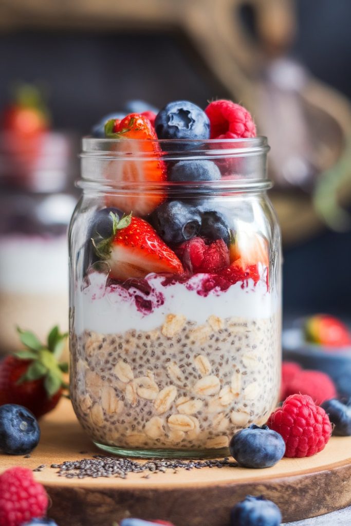 Berry Blast Overnight Oats