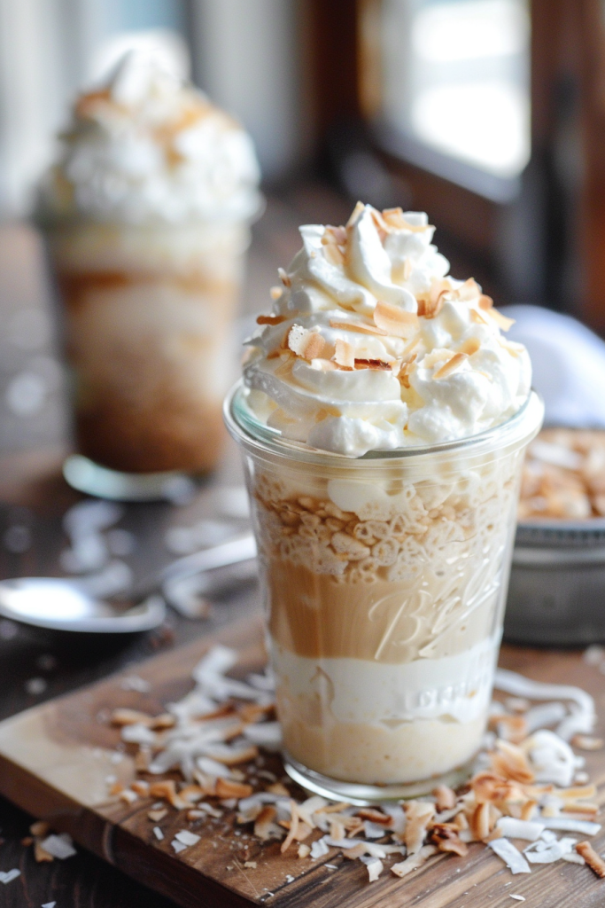 Coconut Cream Pie Overnight Oats