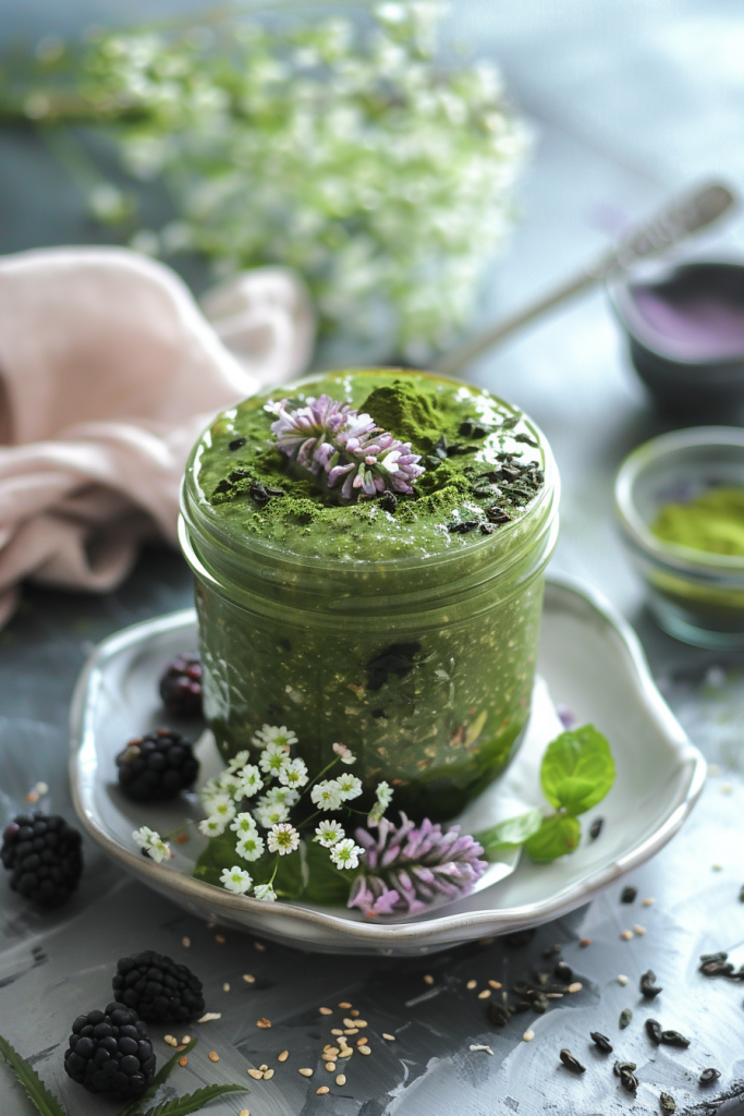 Matcha Green Tea Overnight Oatmeal