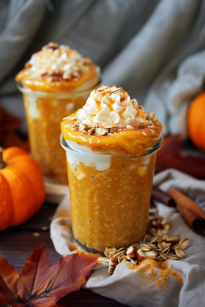 Pumpkin Pie Overnight Oats