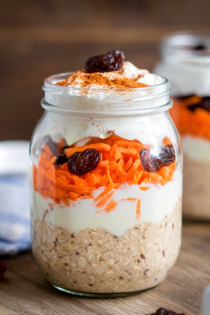 Carrot Cake Overnight Oats