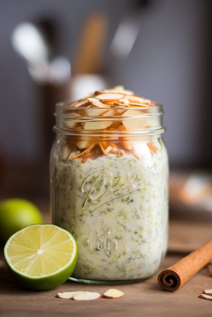 Key Lime Pie Overnight Oats