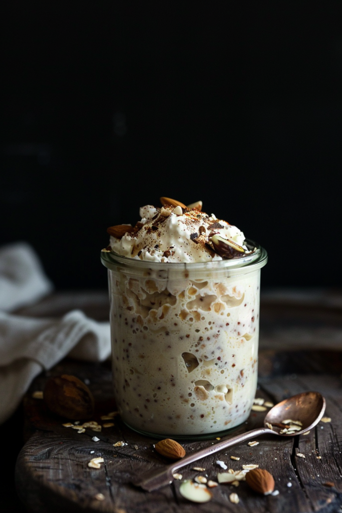 Fig, Almond, and Ricotta Overnight Oats