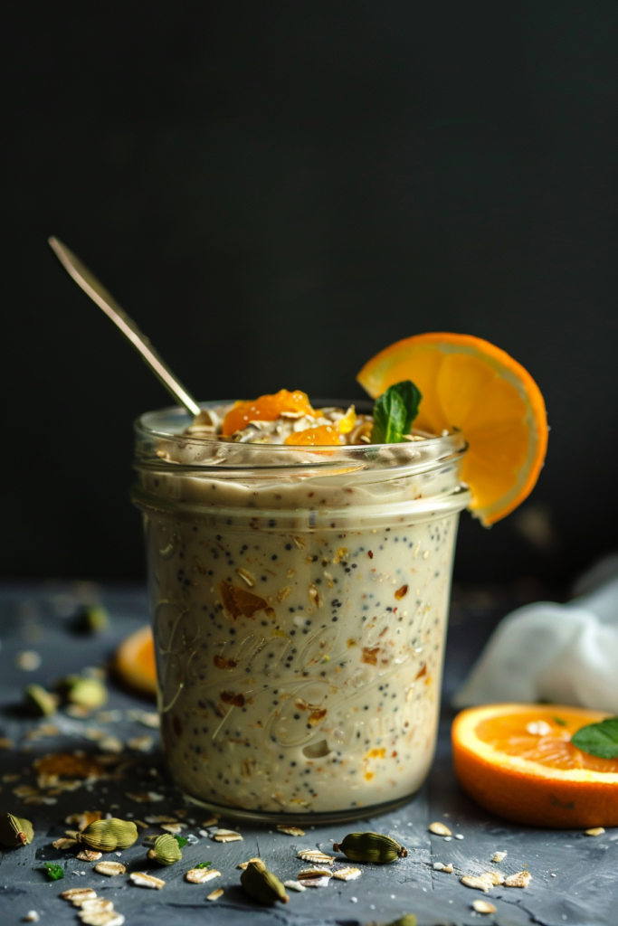 Cardamom and Orange Overnight Oats