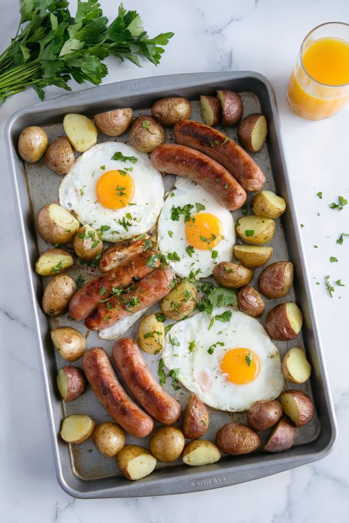 Sheet Pan Breakfast Sausage