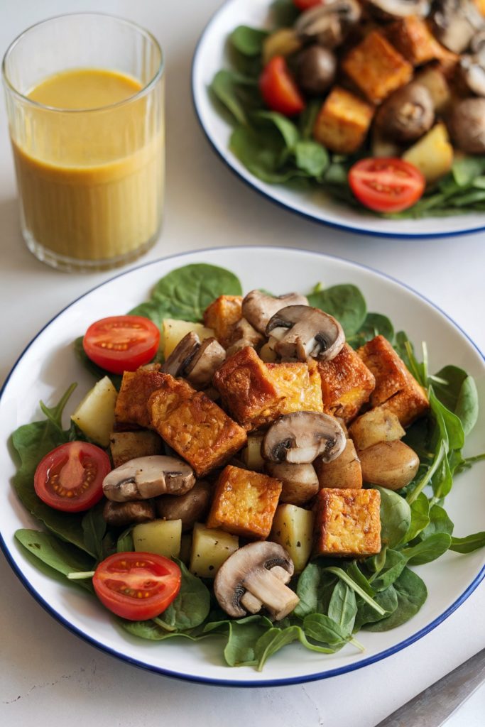 Air Fryer Tofu Scramble