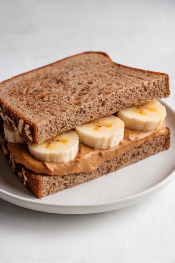 Fruit and Nut Butter Sandwich