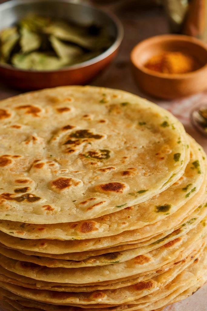 Bathua Paratha (Flat Breads) 
