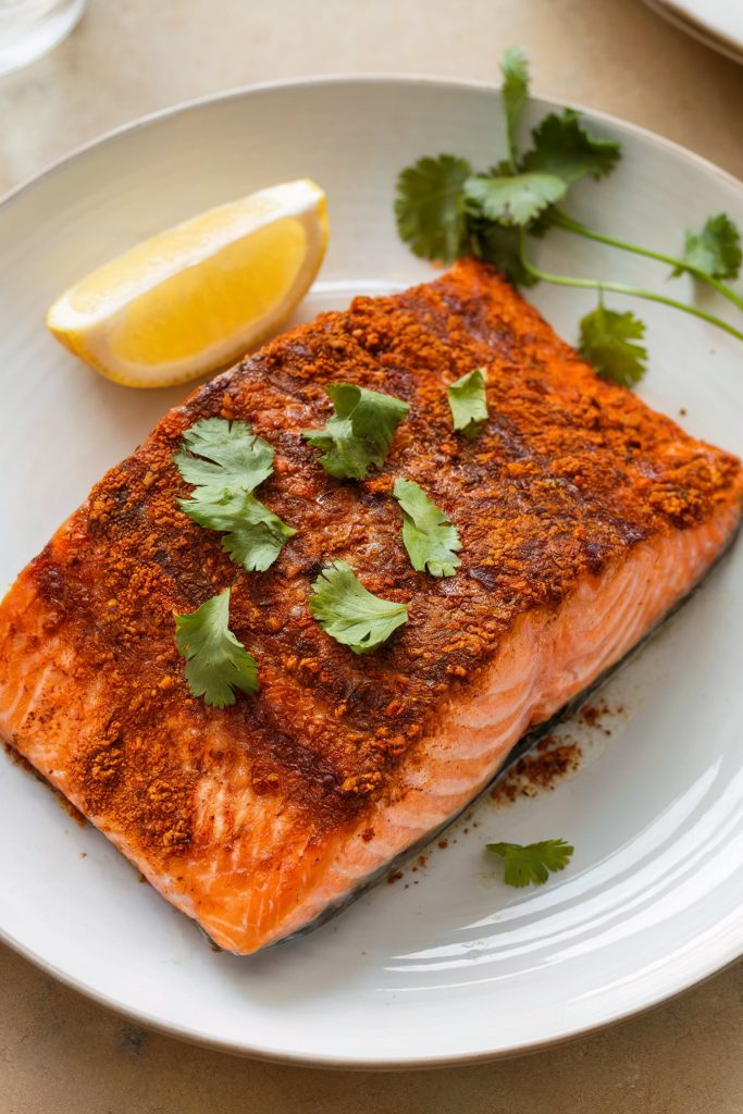 Spicy Indian Pan-Fried Salmon