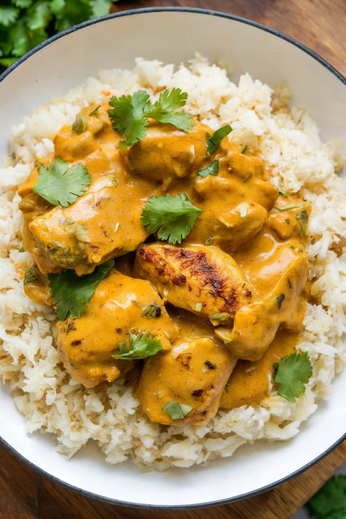 Keto Coconut Chicken Curry
