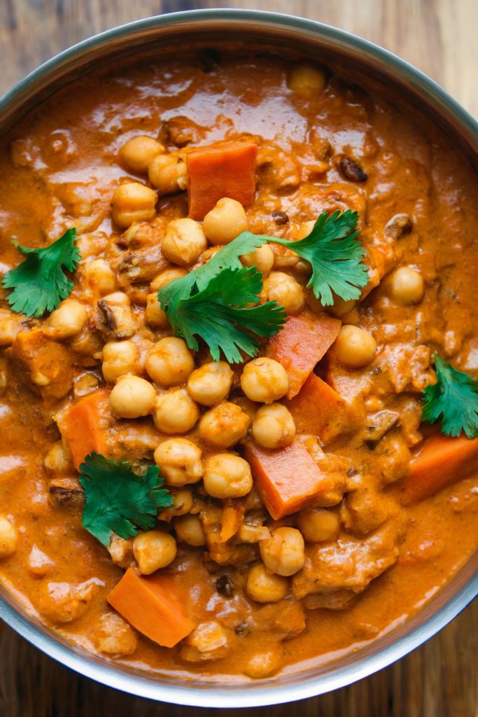 Sweet Potato Chickpea Curry