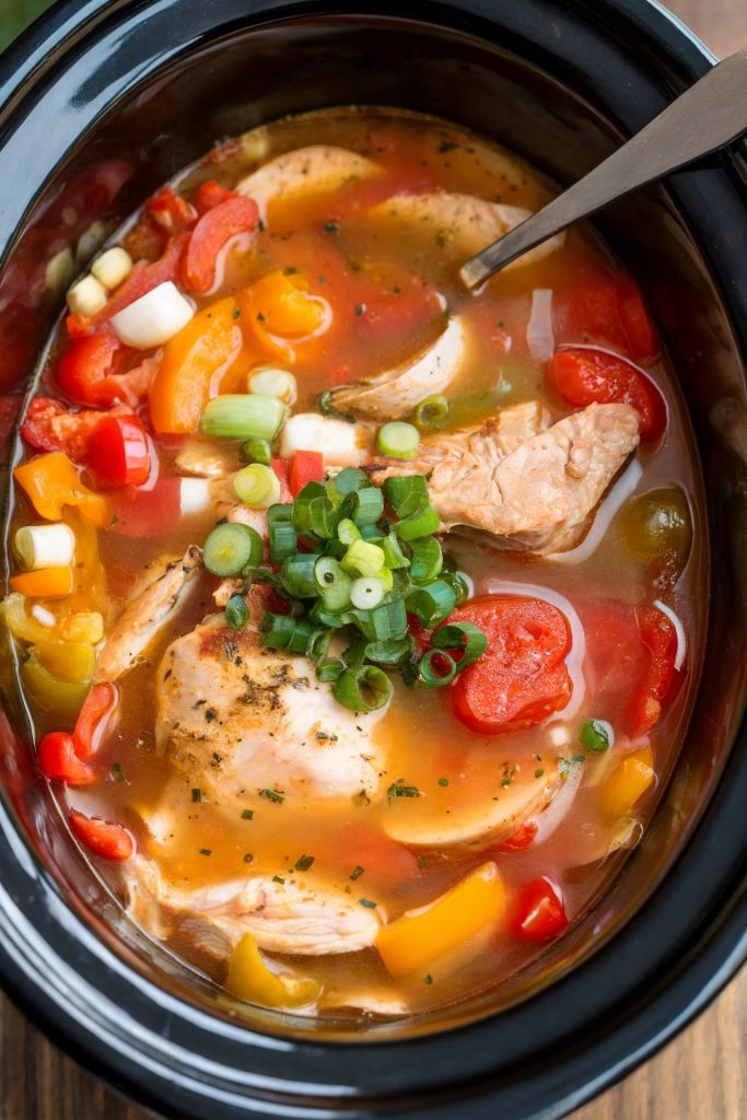 Chicken Fajita Soup