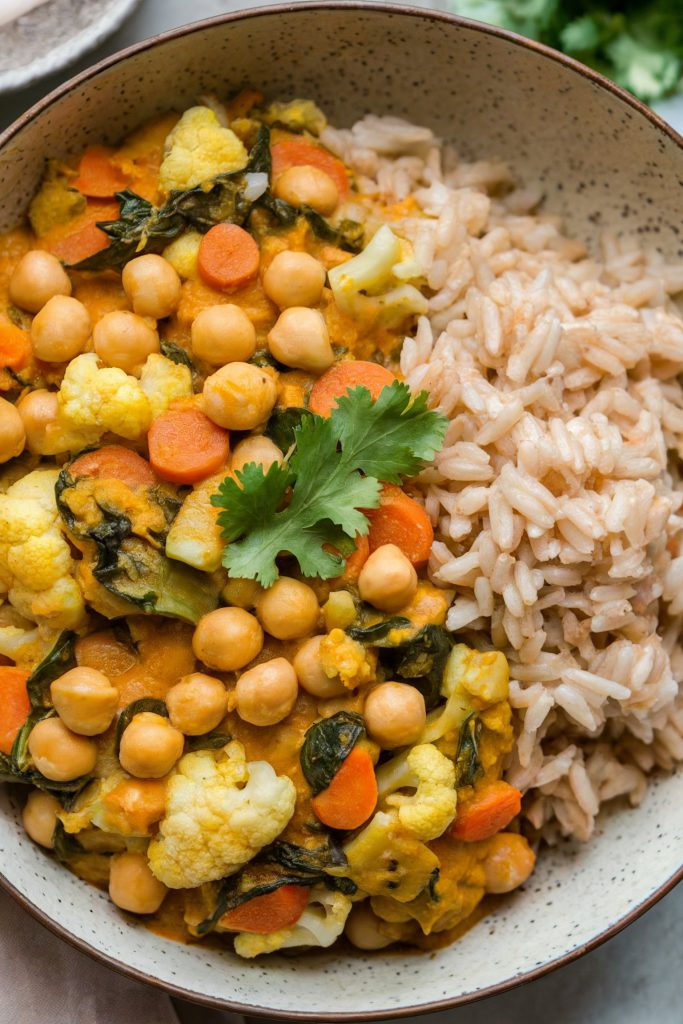 Chickpea and Vegetable Curry