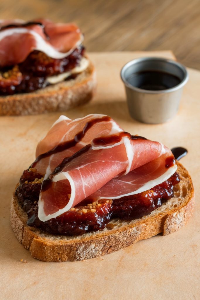 Fig and Prosciutto Toast