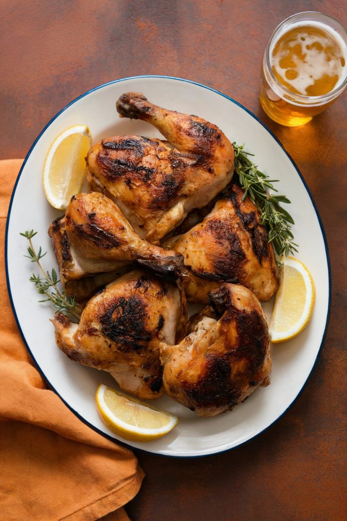 Roasted Chicken with Lemon and Herbs