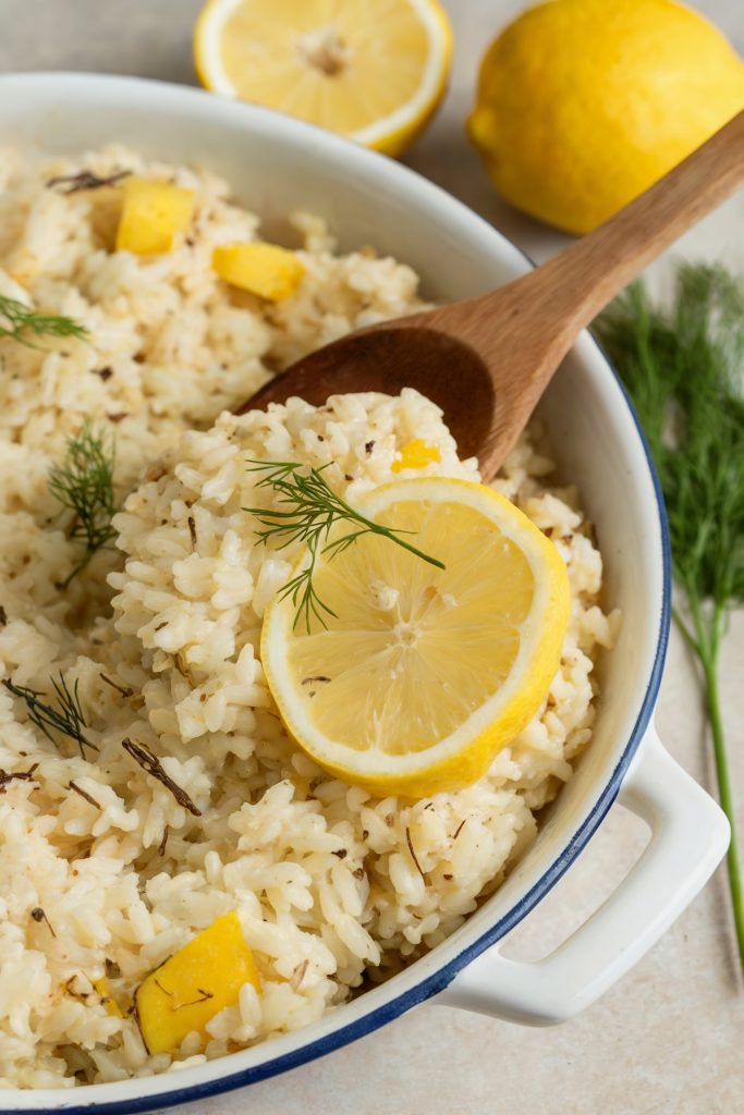 Lemon Dill Rice Pilaf