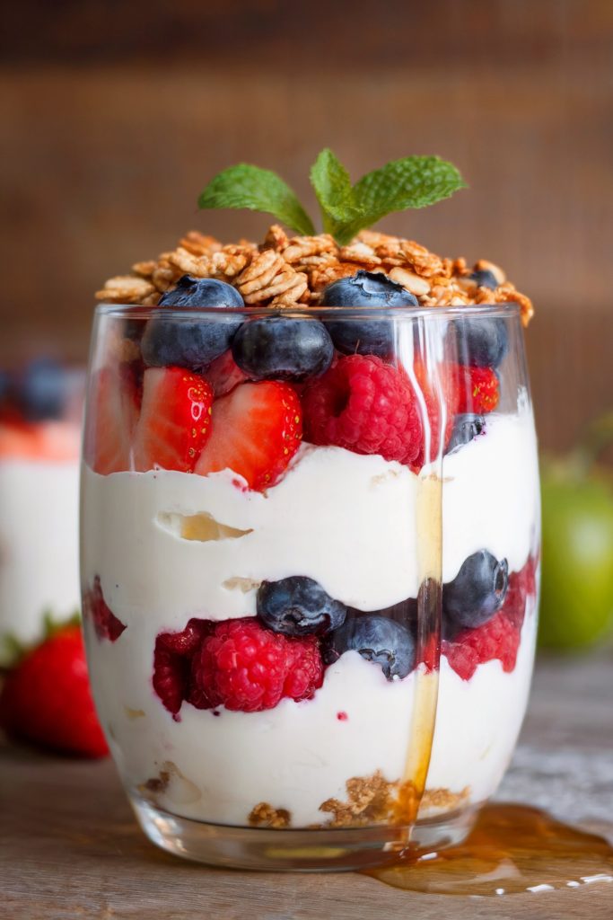Fruit and Yogurt Parfait