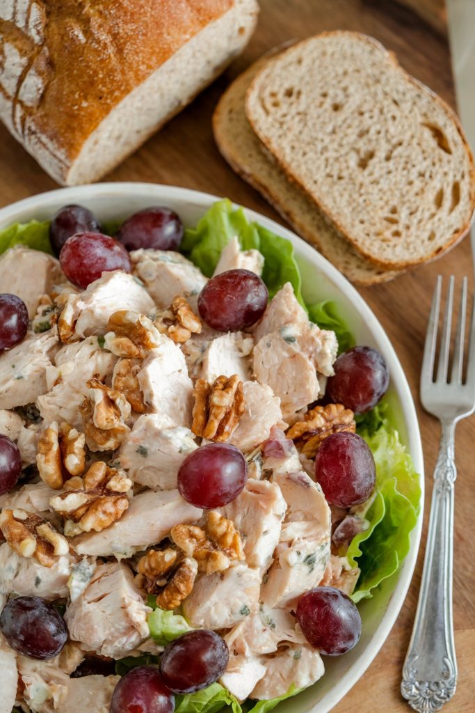 Chicken Salad with Grapes and Walnuts