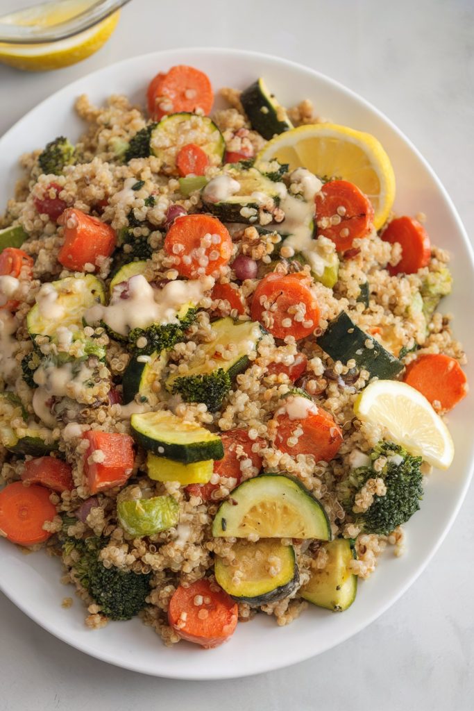 Quinoa Salad with Roasted Vegetables