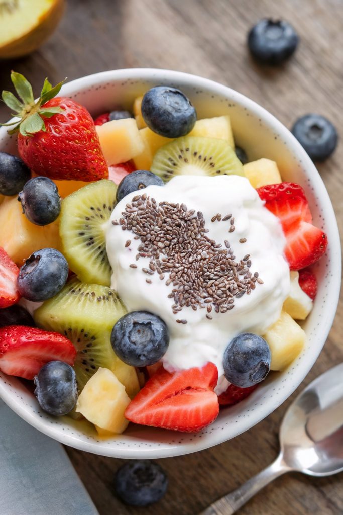 Fruit Salad with Greek Yogurt