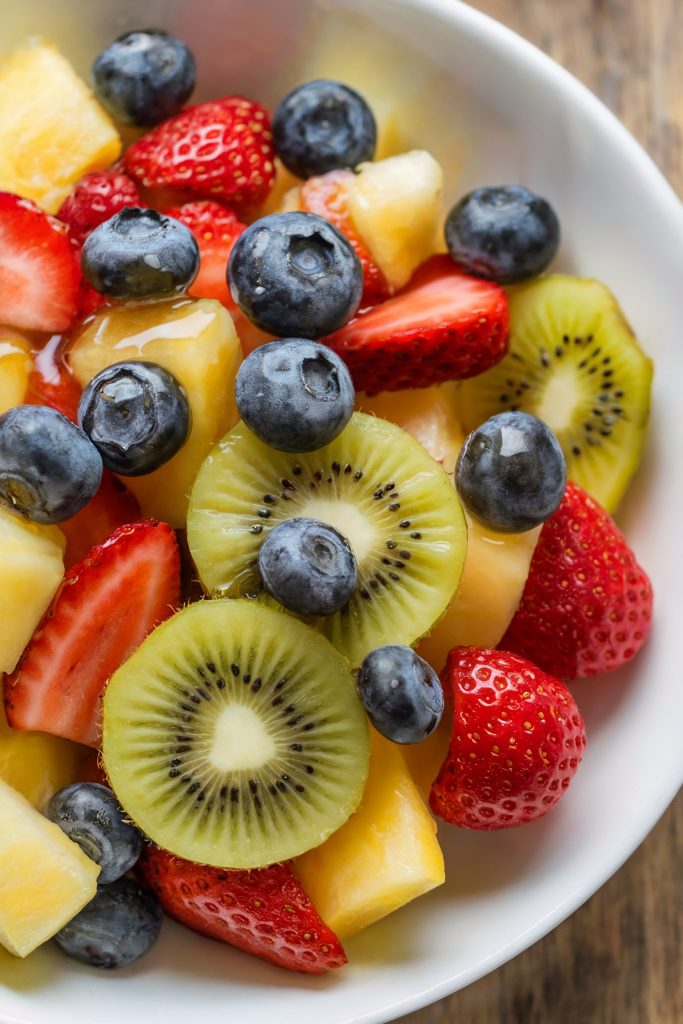 Fruit Salad with Honey and Lime