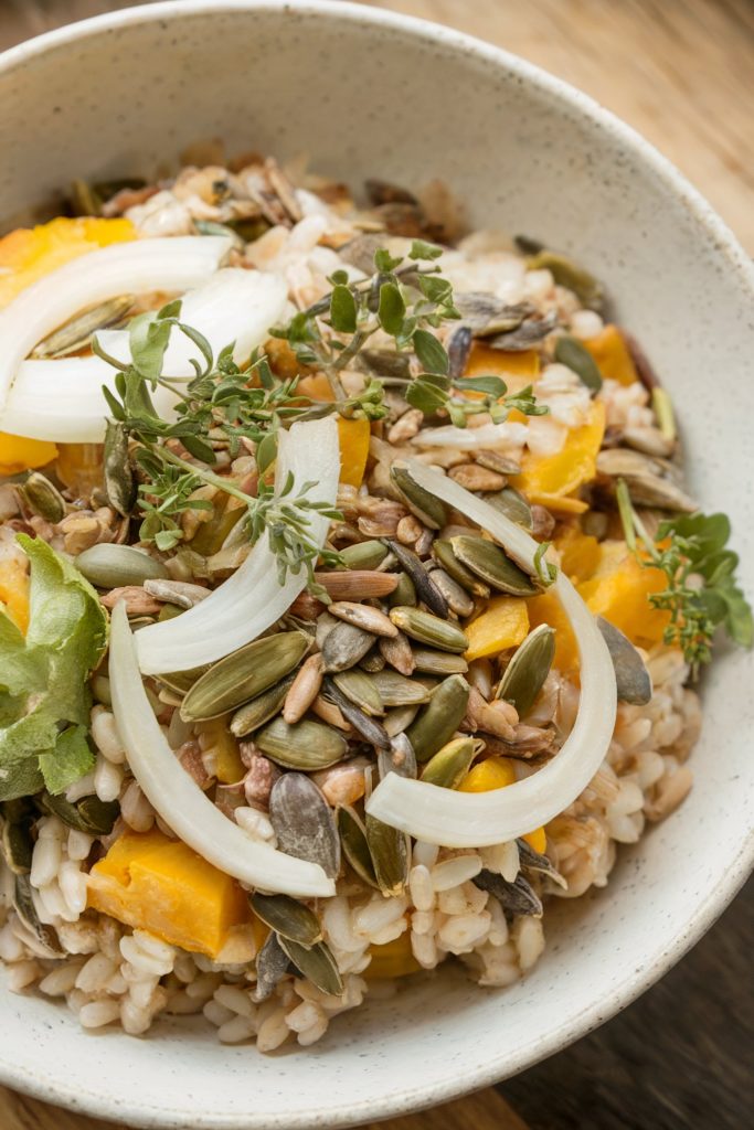 Vegetable Birdseed Pilaf