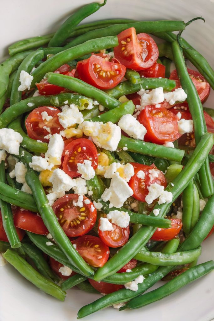 Green Bean Salad With Tomatoes and Feta