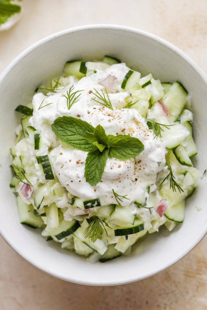 Cucumber Yogurt Salad (Cacik)