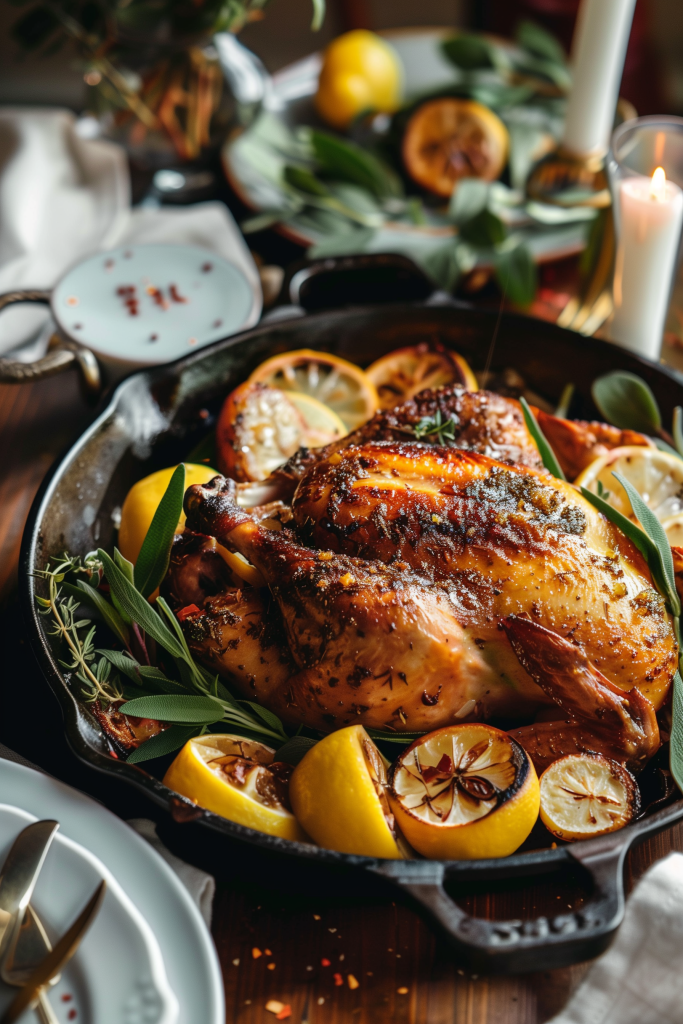 Lemon Herb Roasted Chicken