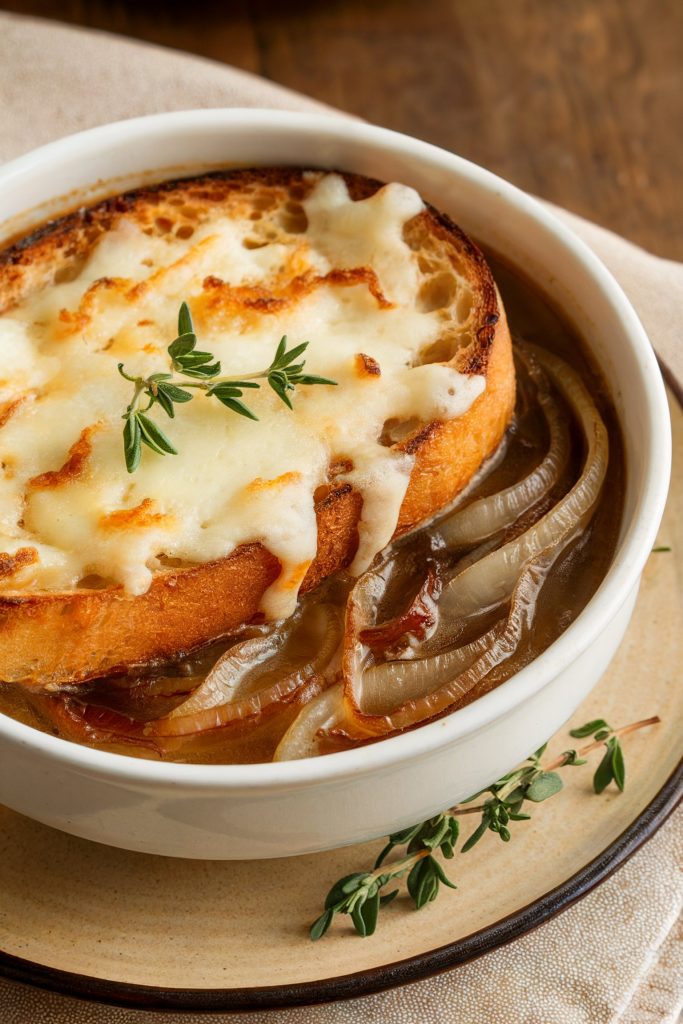 French Onion Soup Gratinée